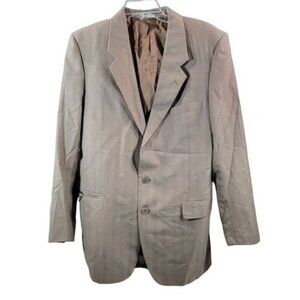 Yves Saint Laurent Brown Blazer Jacket Size Chest 42 Length 32